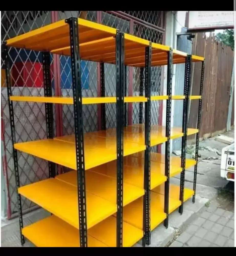Rak besi susun 5