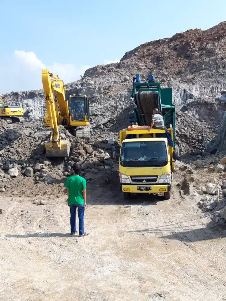 Suplier bahan bangunan pasir batu bata dan split