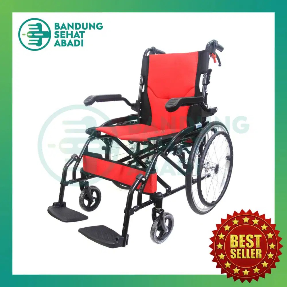 KURSI RODA TRAVELLING SELLA Kursi Roda Travelling Sella RS MERAH