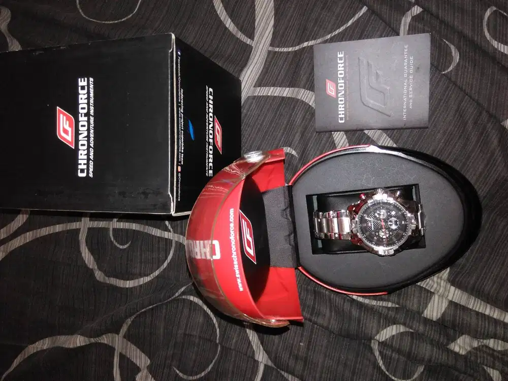 JAM TANGAN CHRONOFORCE 5305G ORIGINAL - BLACK