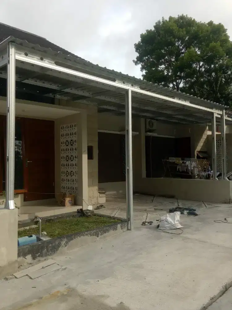 Ok truss Jasa pemasangan kanopi baja ringan yang berkualitas