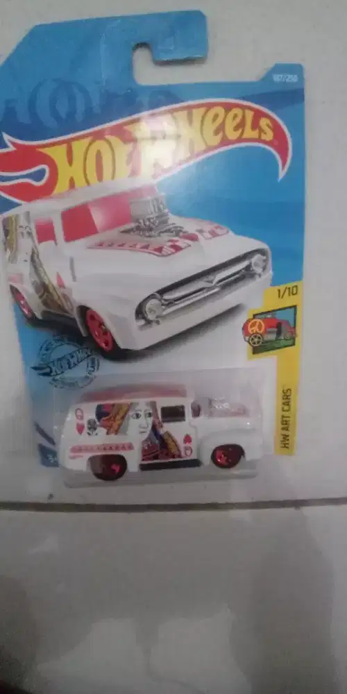 Hot Wheels FORD-100 diecase limited edition, baru, chat via WA