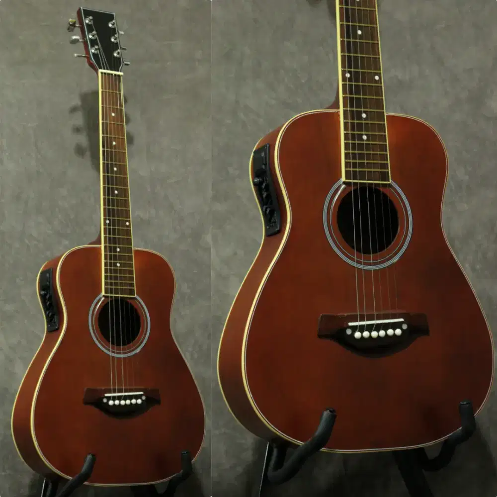 Gitar akustik elektrik ukuran 3/4 martinco siap antar cod