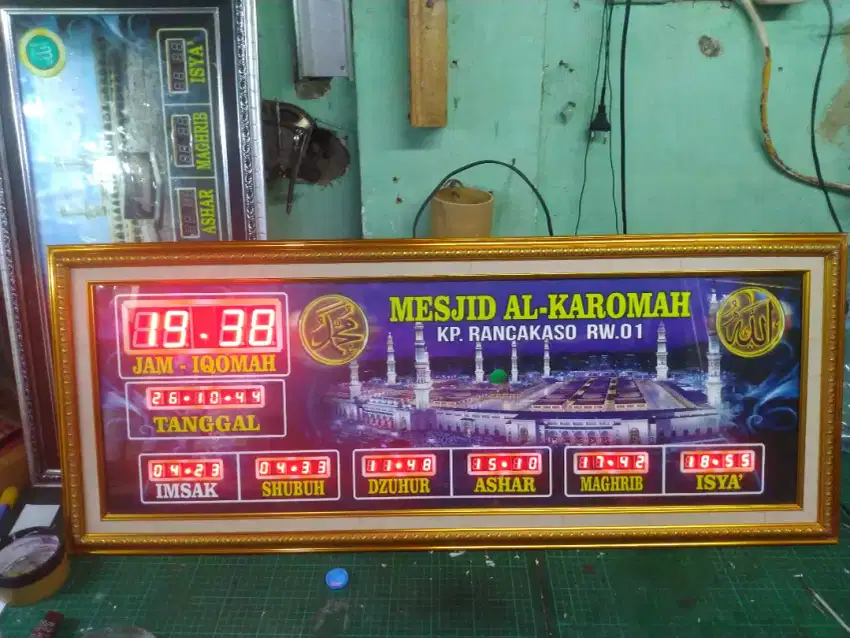 Jam digital masjid 40x100