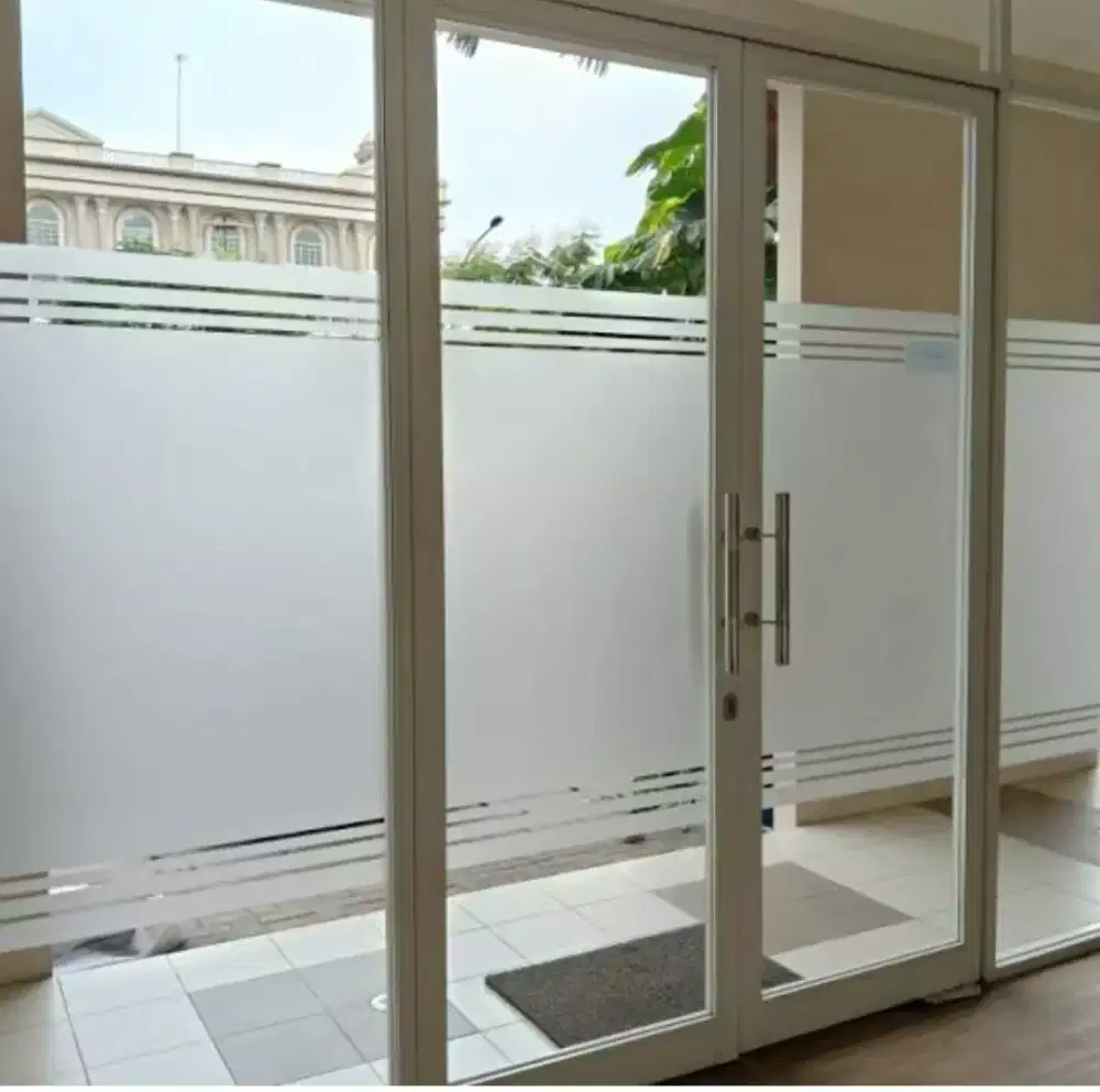 Jual sticker kaca film sanblast jendela pintu