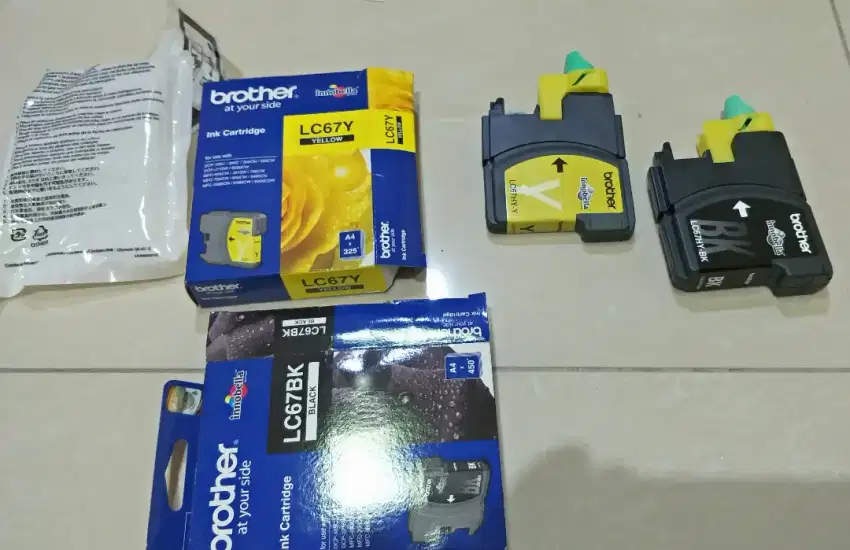 Jual INK Tinta Catridge Brother Bekas kosong Original !!!