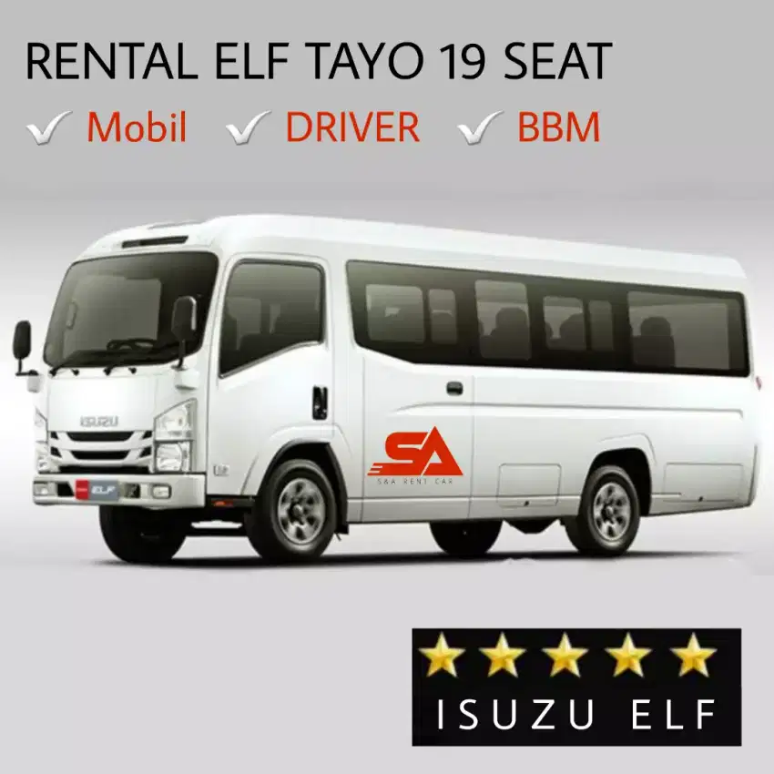 Sewa Rental Mobil Elf Long Tayo Hiace Premio Bandung Rent Car Bdg