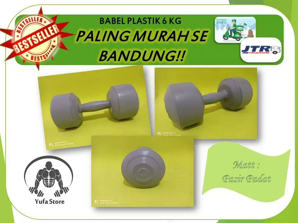 BARBEL DUMBELL 6 KG