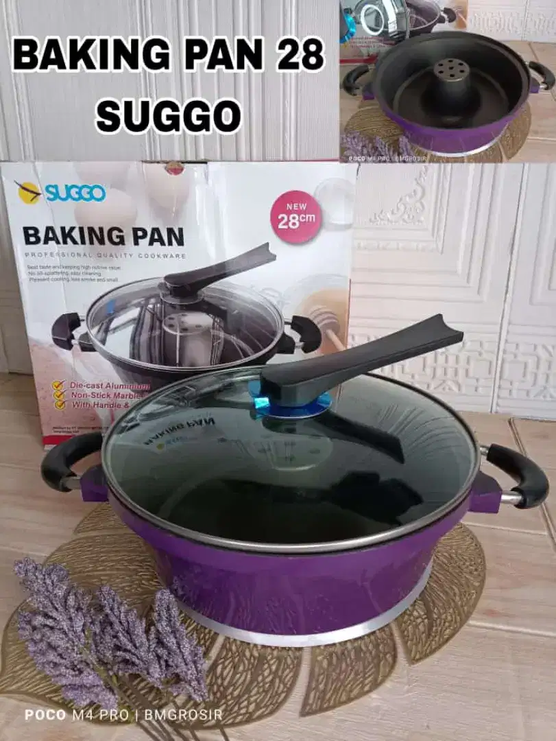 Baking Pan Suggo 28cm Tebal dan Anti Lengket