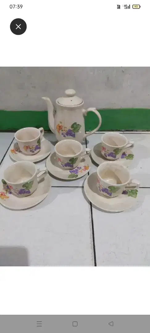 Teapot keramik eks hadiah