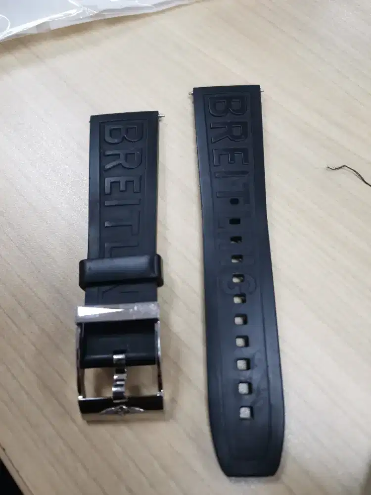 Rubber strap Breitling 24mm
