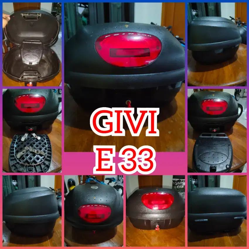 BOX GIVI E 33 Kapasitas 33 Liter