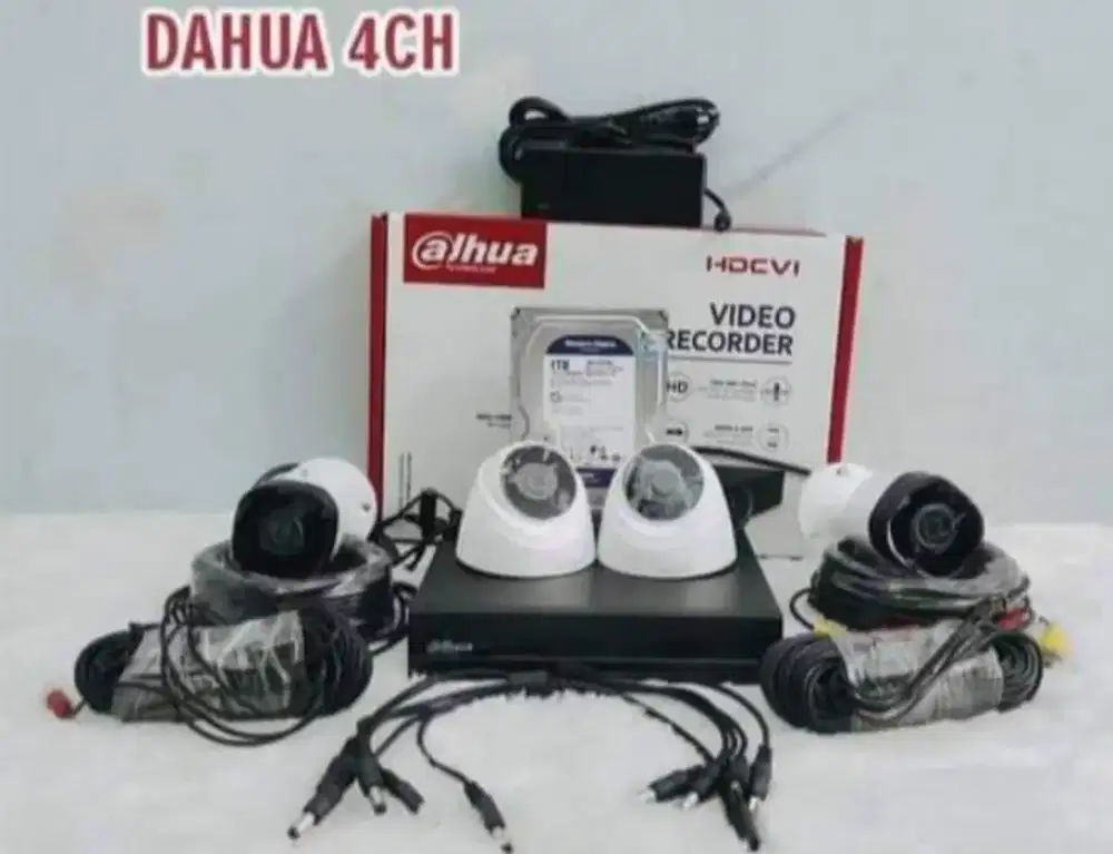 Sedia paket kamera CCTV Hillok Hikvision free instalasi