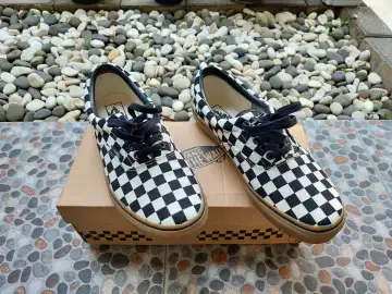 Harga sepatu cheap vans checkerboard original