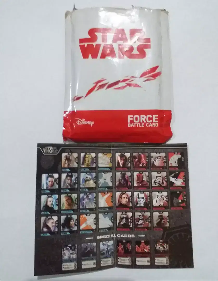 Star Wars Force Battle Card