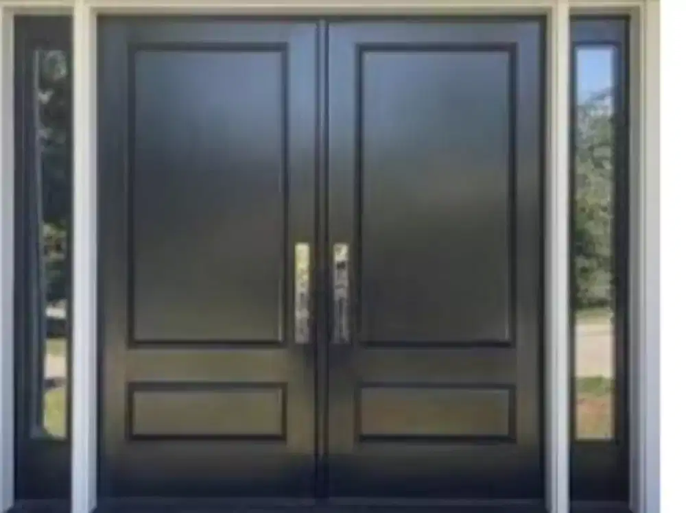 Kusen pintu jati  duoble