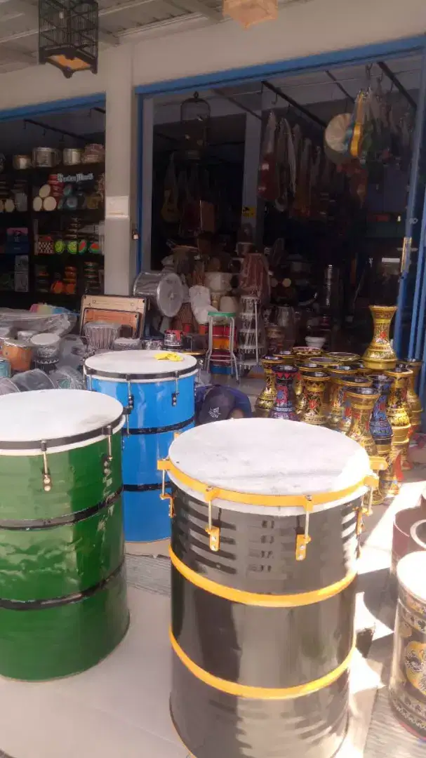 Bedug drum masjid kulit sapi