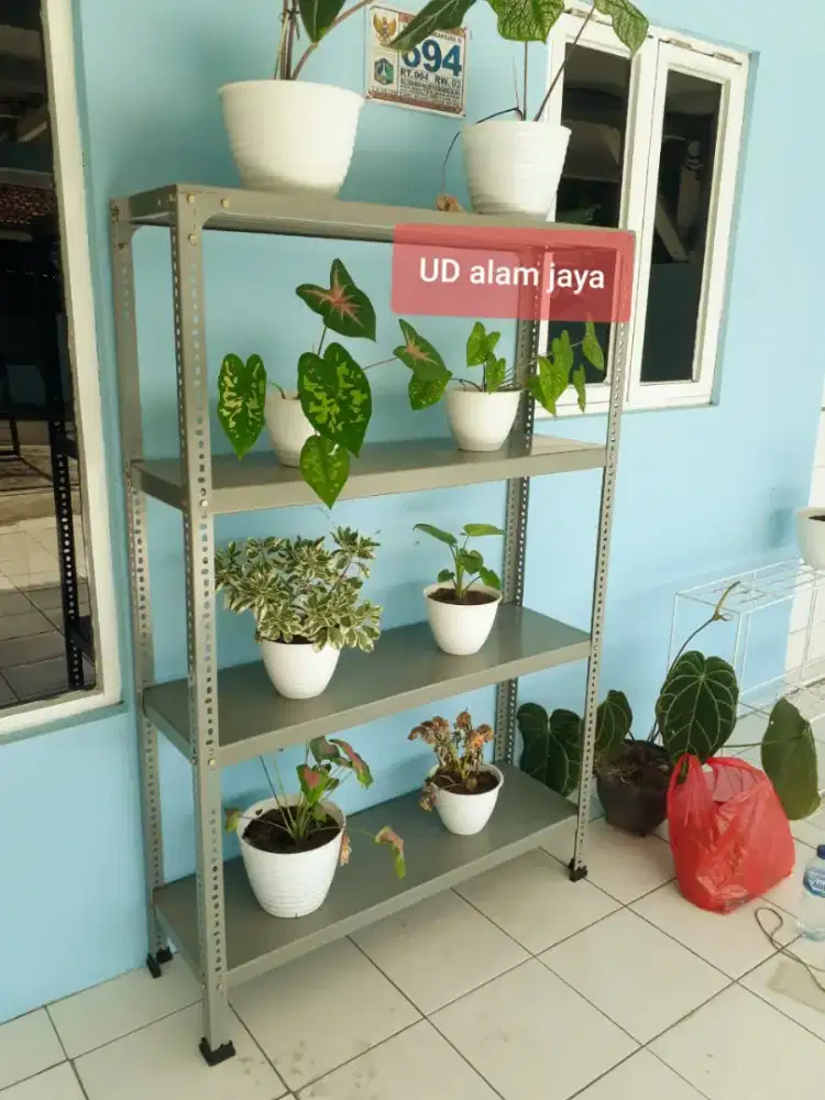 RAK BESI 4 SELVING SIAP KIRIM