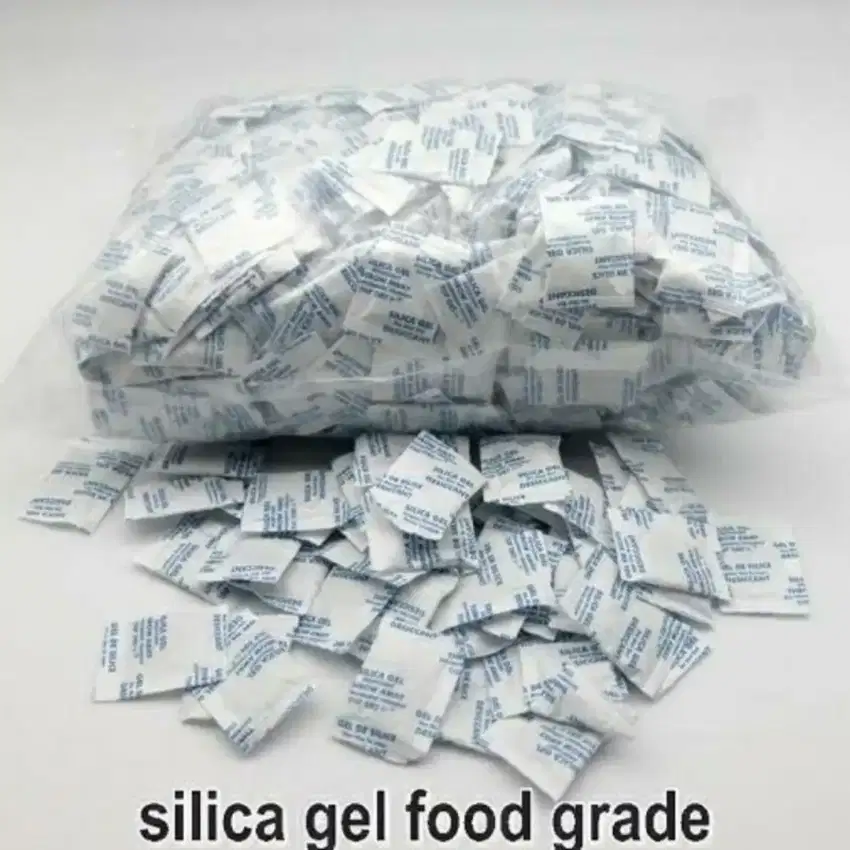 100pcs Silica Gel Silika Natural Anti Jamur Kristal Tas Sepatu Kamera