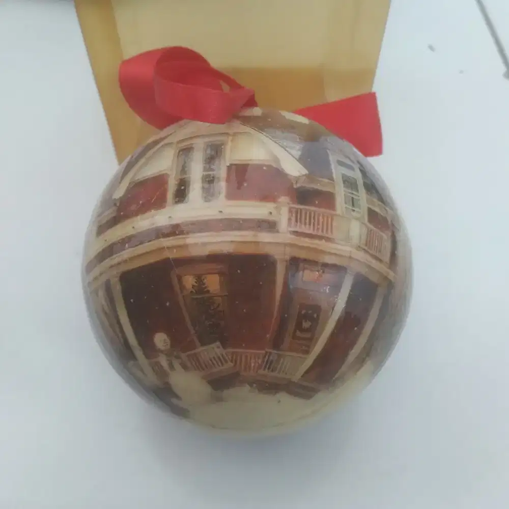 Ornament Natal Jumbo Bola Home Impor (Vintage)