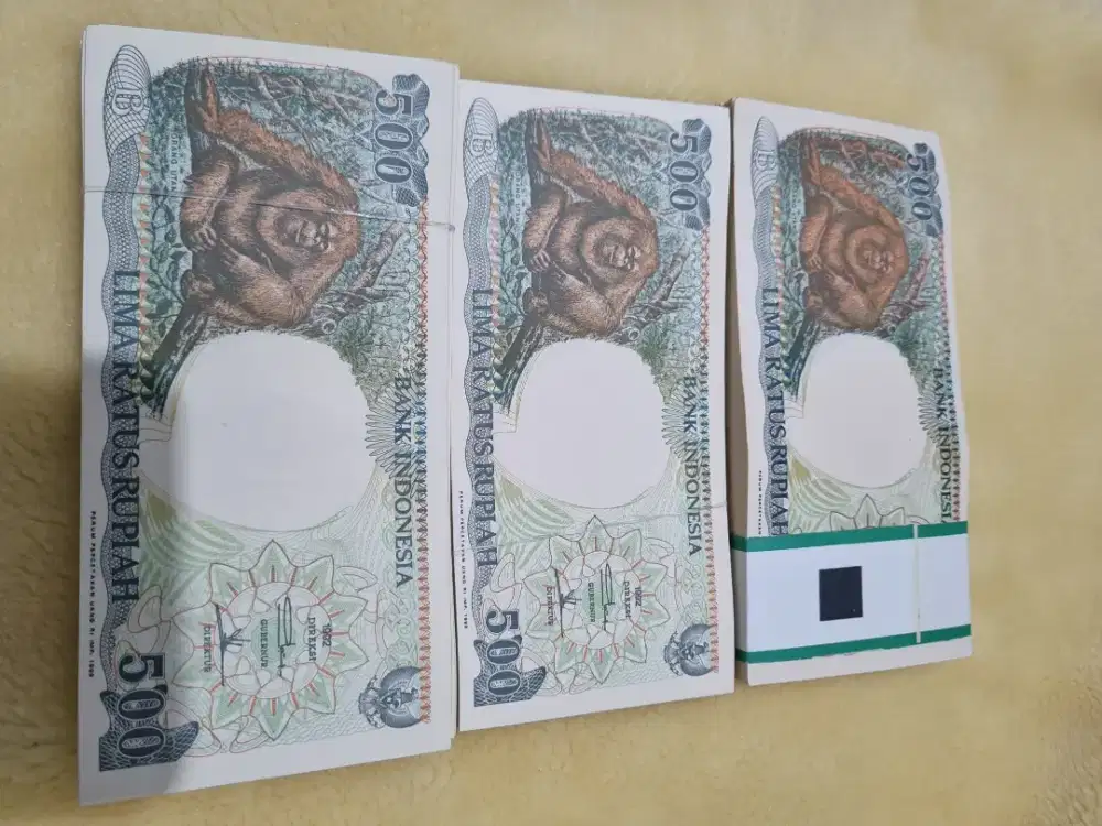 Uang kertas kuno Harga perlembar