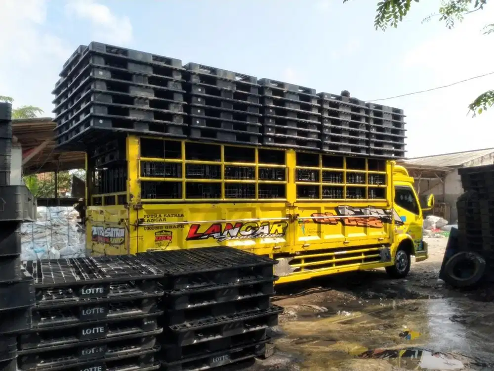 palet plastik bekas