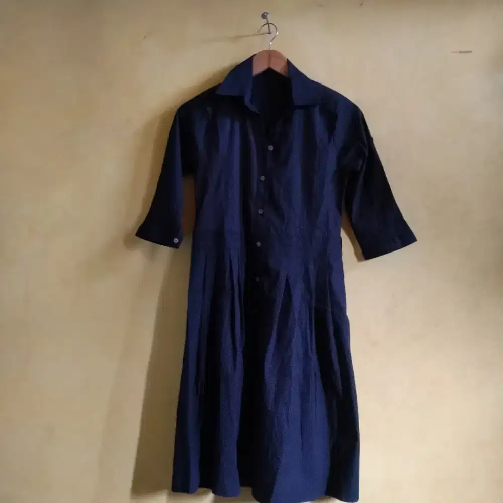 Dress wanita polka dot