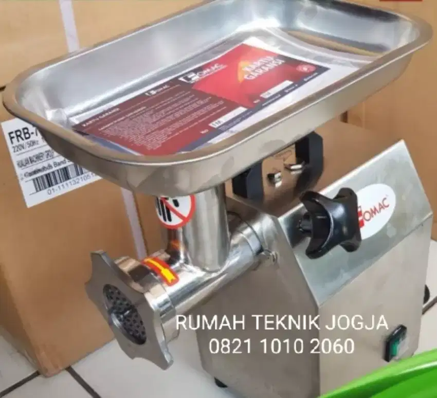 (RUMAH TEKNIK JOGJA) mesin giling daging listrik, FOMAC