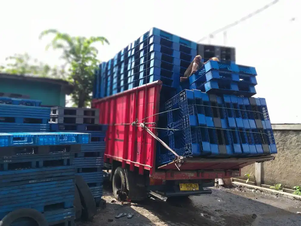 Jual beli palet plastik bekas dan baru semua ukuran harga murah