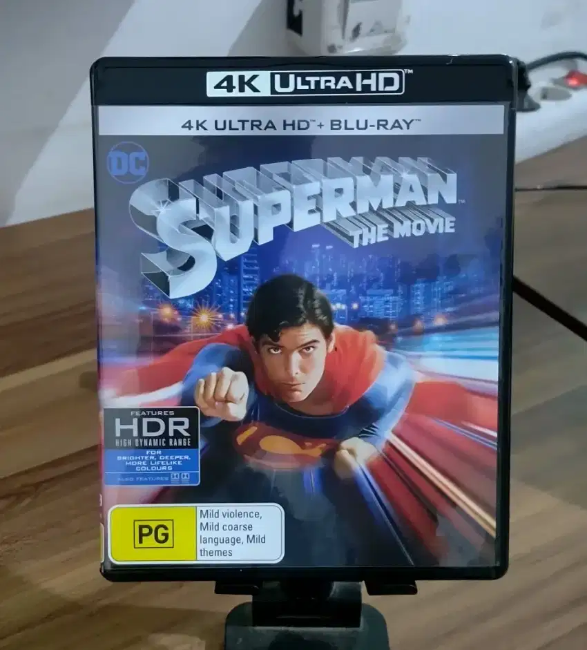 Superman The Movie 2 Disc 4k UHD + Bluray