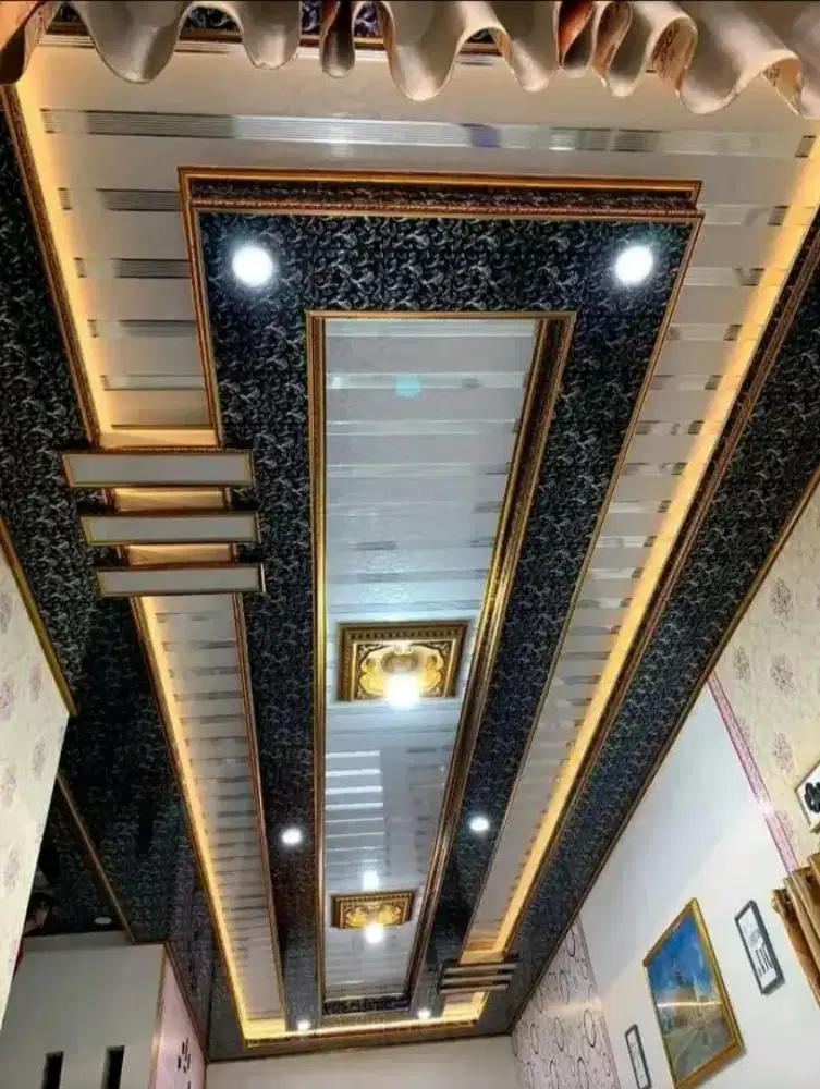 Plafon PVC murah tebal 8mm garansi pemasangan 15thn