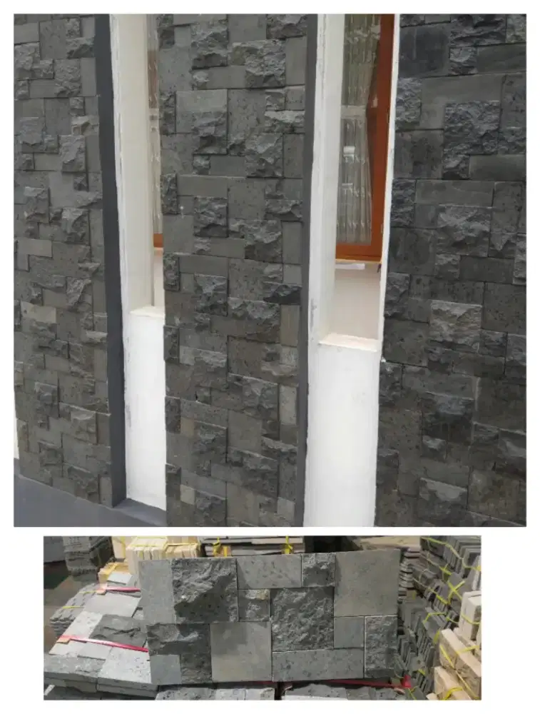 Batu alam dinding kualitas cirebon ready