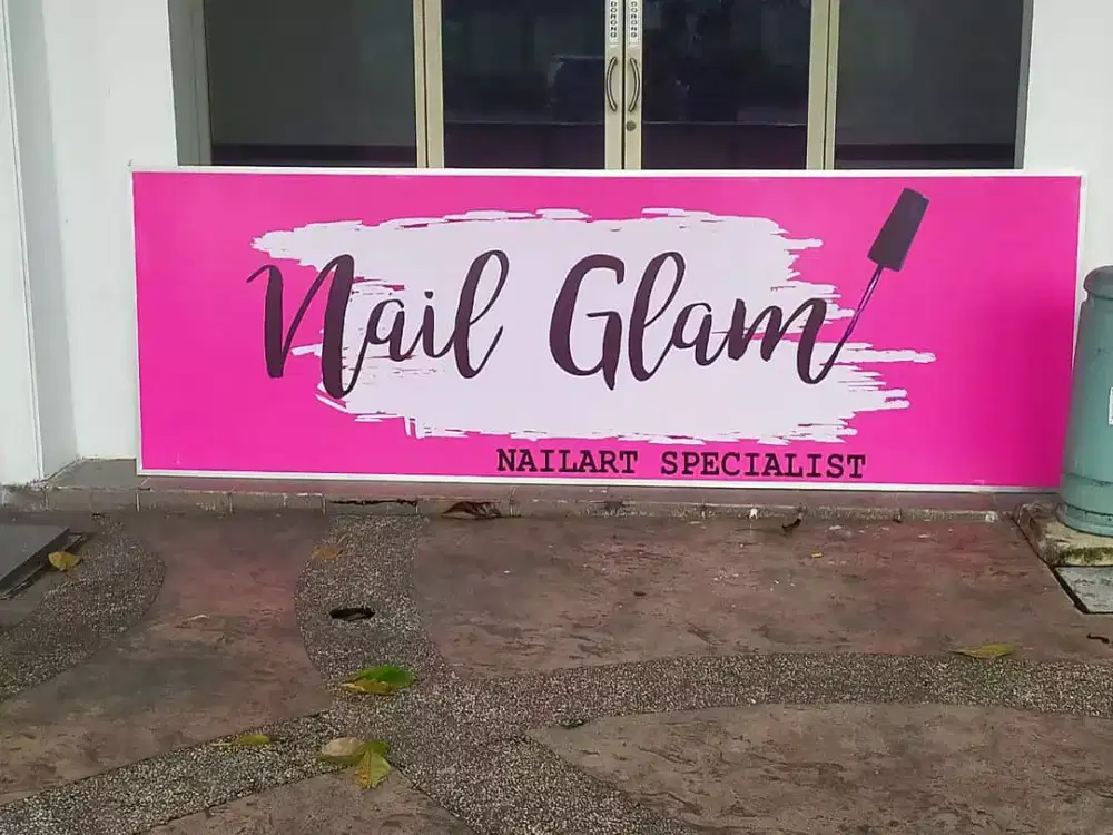 Papan nama, advertising, huruf timbul, reklame, neon box