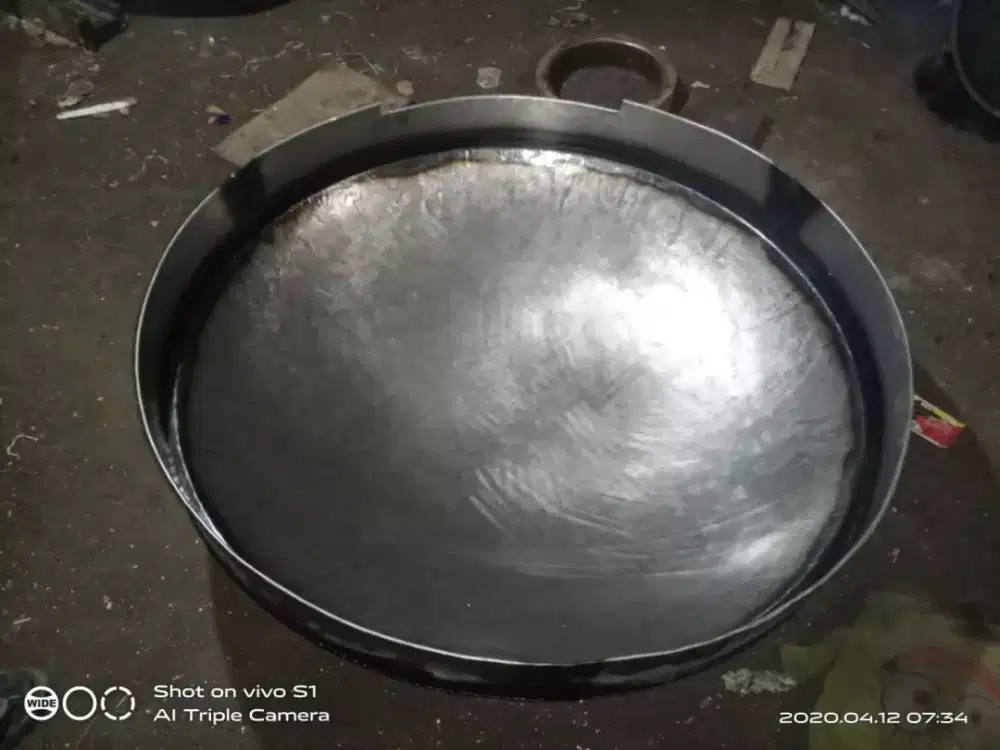 Wajan Besar Sambung Murah Bagus untuk Goreng Keripik Kerupuk Gula Aren