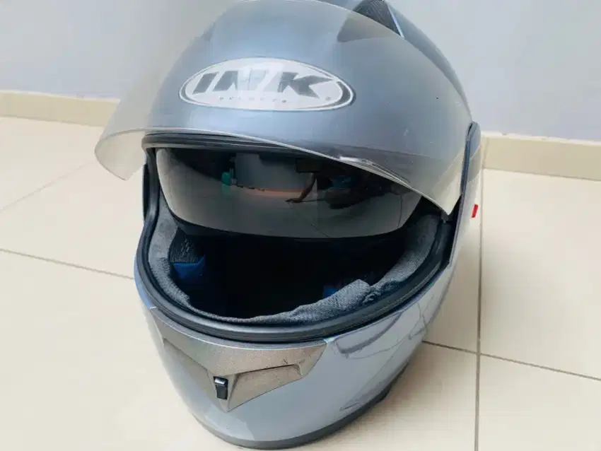 Helm INK Full Face Type CL1 
Double Visor ( kaca mata hitam )