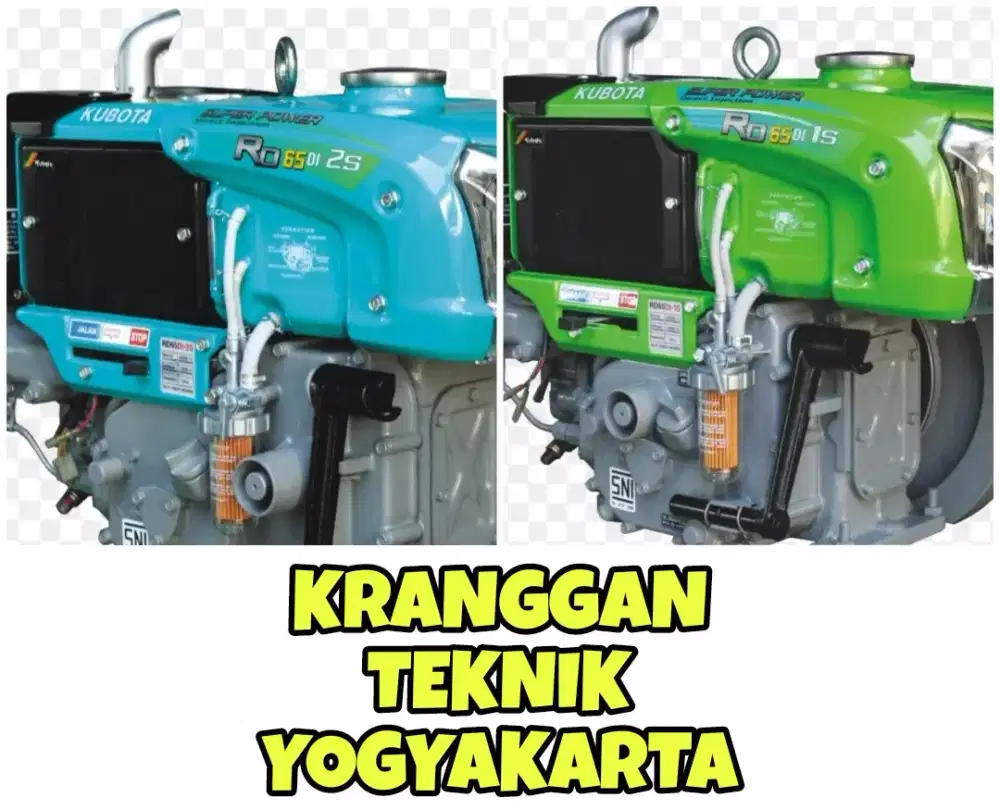 (KRANGGAN TEKNIK)disel Kubota 6,5 pk RD65DI disel solar 6,5 hp