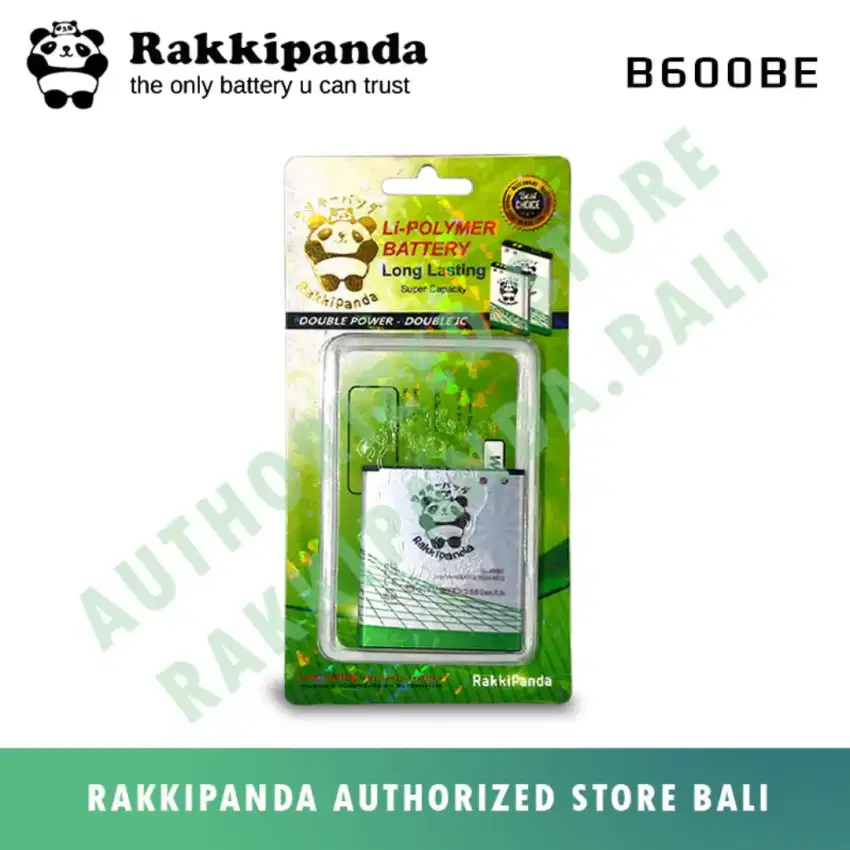 RakkiPanda B600BE Samsung Galaxy S4/G7106/G7102 Grand 2 I9500 Batre