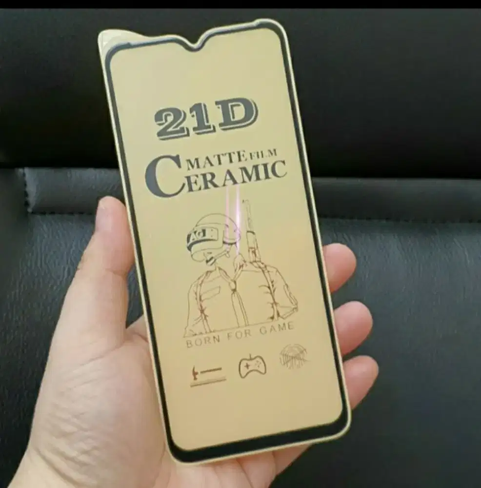 Tempered Glass Matte INFINIX HOT 9 PLAY Ceramic Fullscreen New