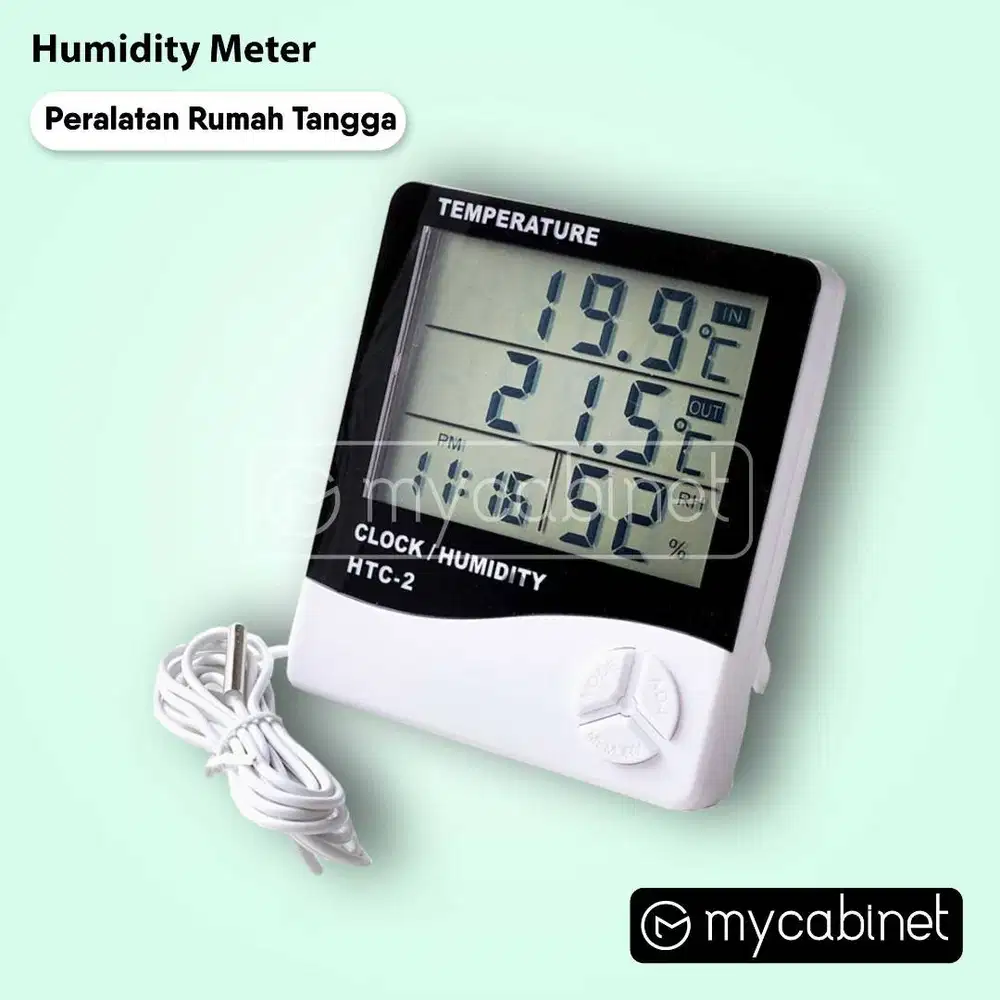 Termometer Humidity Meter Pengukur Suhu Ruangan