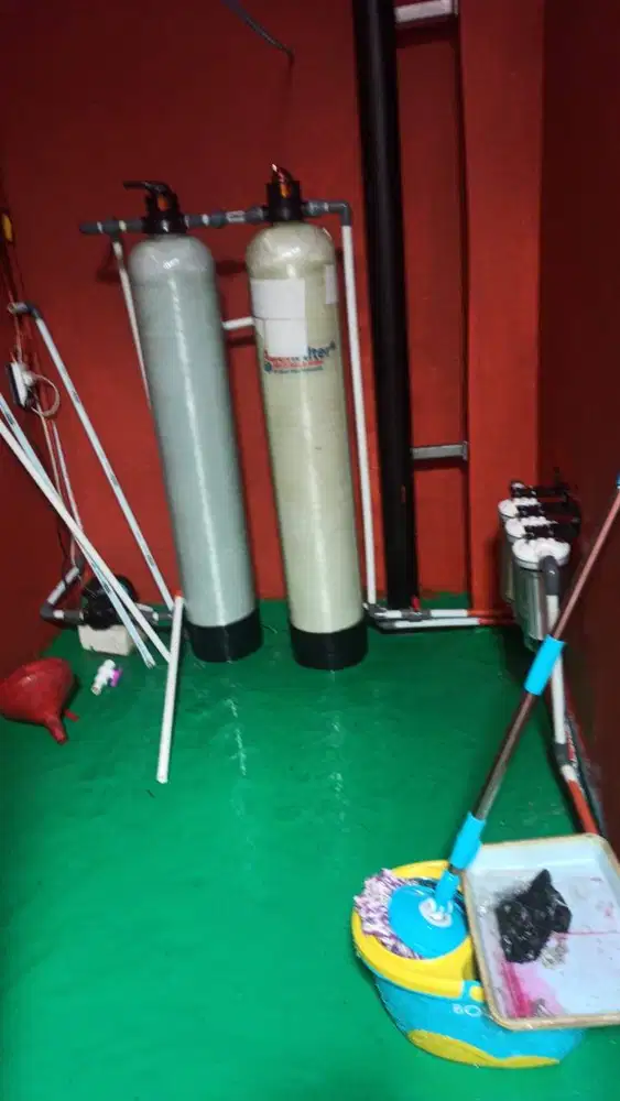 Ganti media filter air