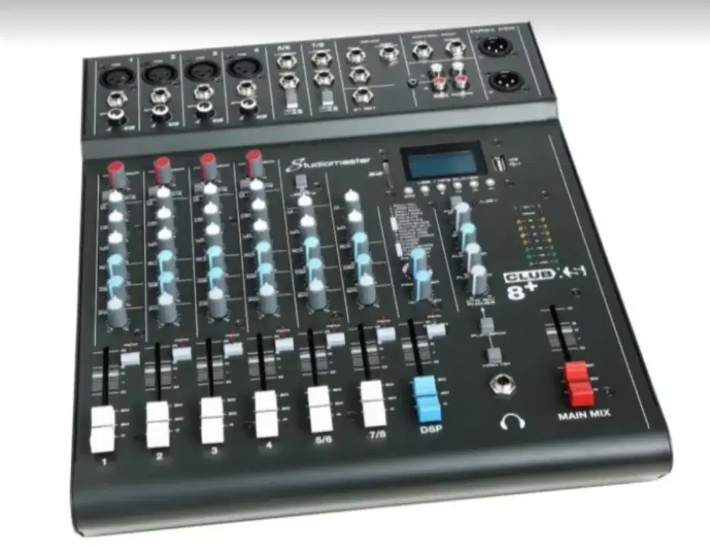 Studiomaster Club XS 8+ 8 Channel Mixer