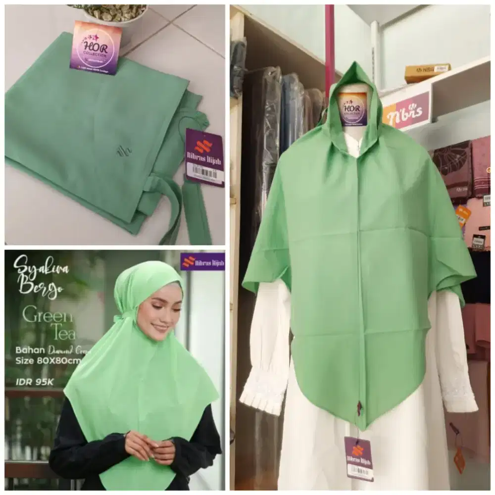 Hijab instan Tali nibras