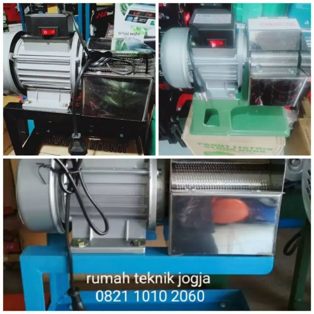 (rumah teknik jogja)aneka parut mini listrik, harga mulai 325 rb