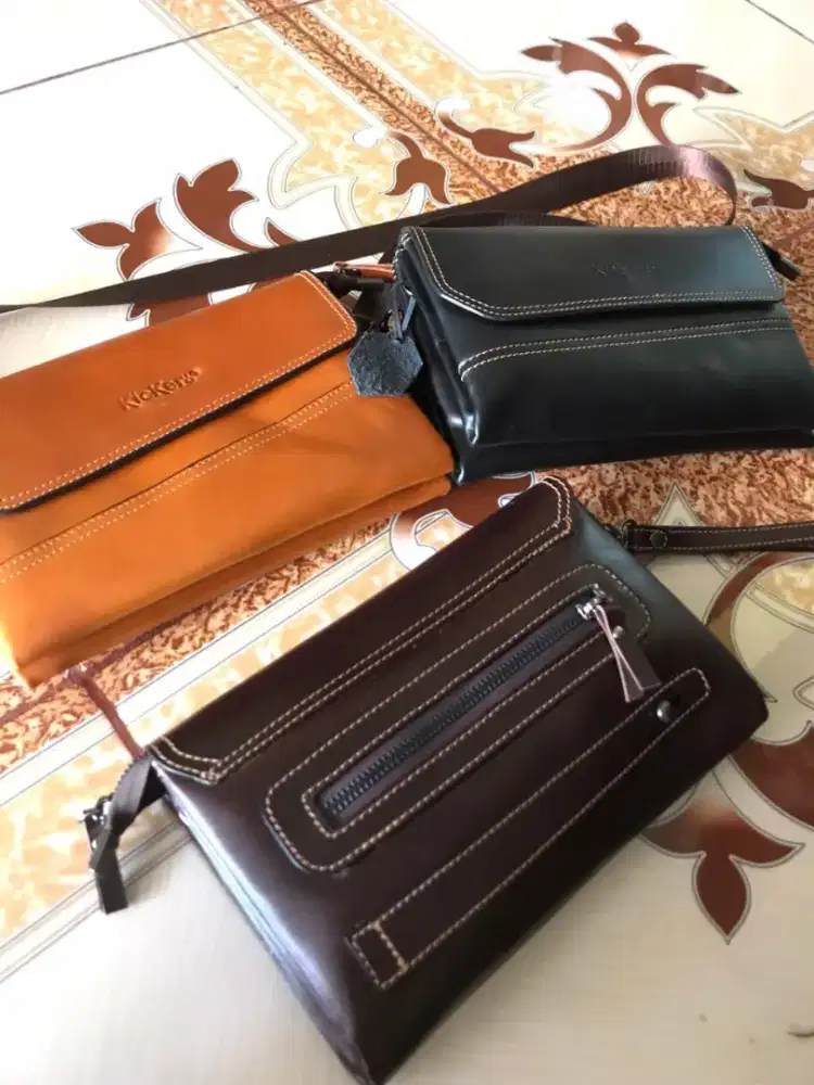 Promo tas dari kulit dijamin ok (home industri kulit)