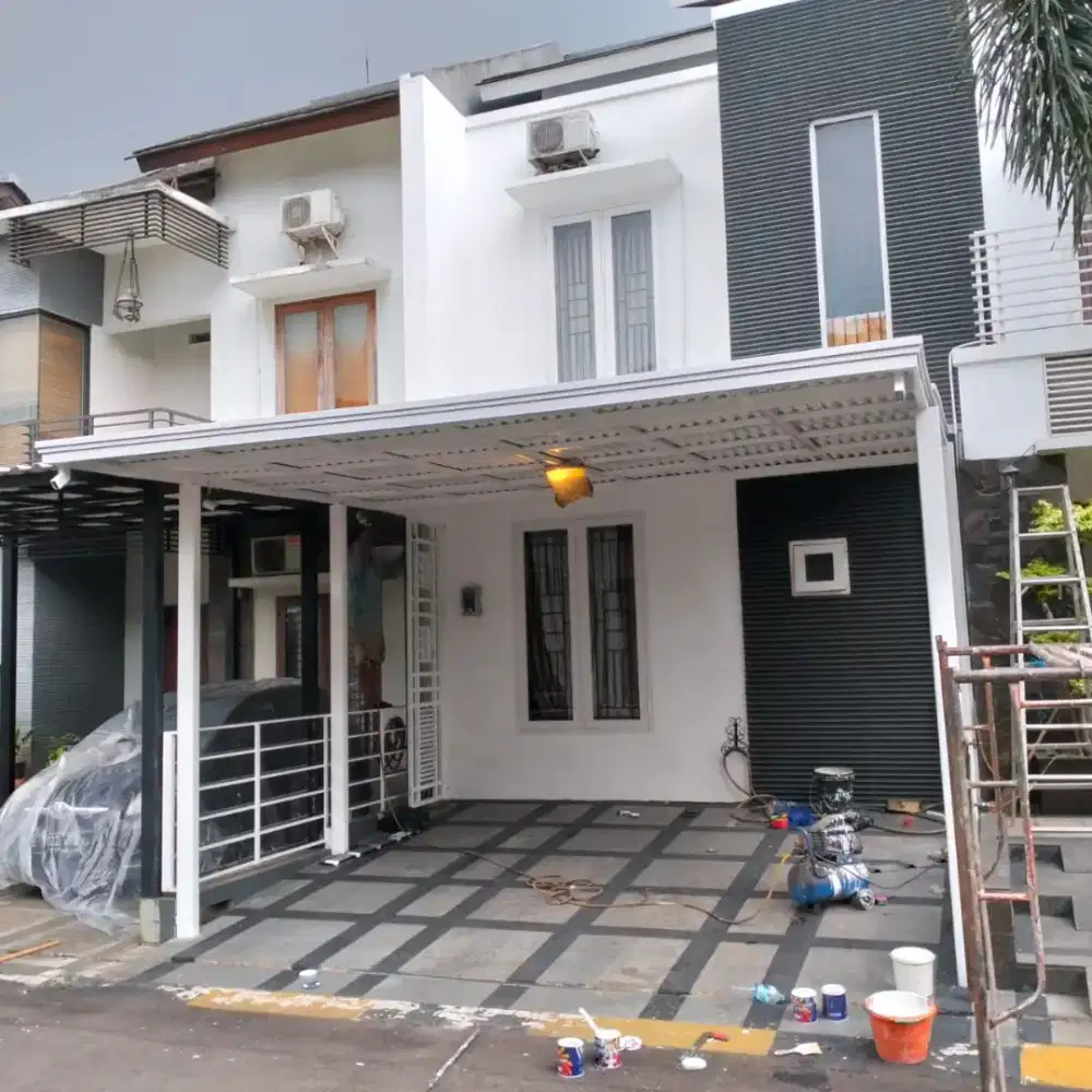 Kanopi besi Atep alderon RSS yg satu lapis