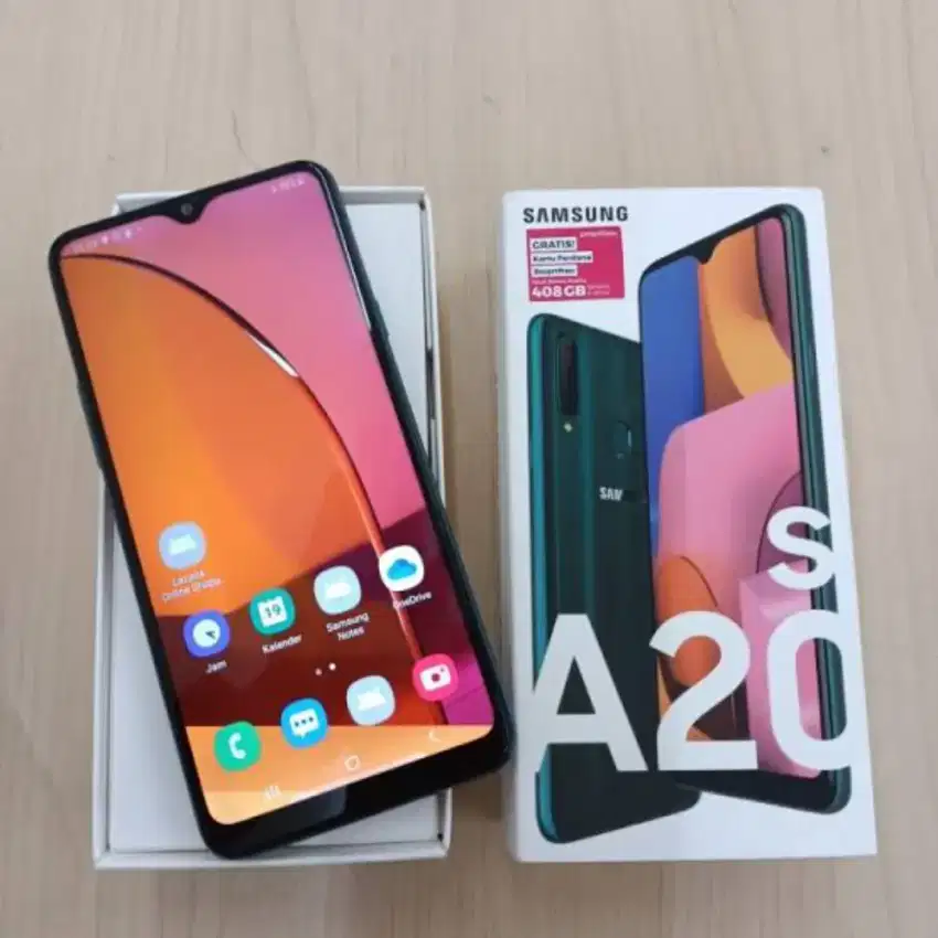 Nego Samsung A20s fullset 3/32