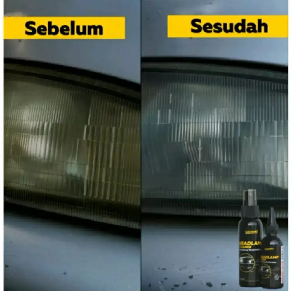 PEMBERSIH PENGKILAP KACA MIKA MOBIL MOTOR KUSAM KEMBALI SEPERTI BARU