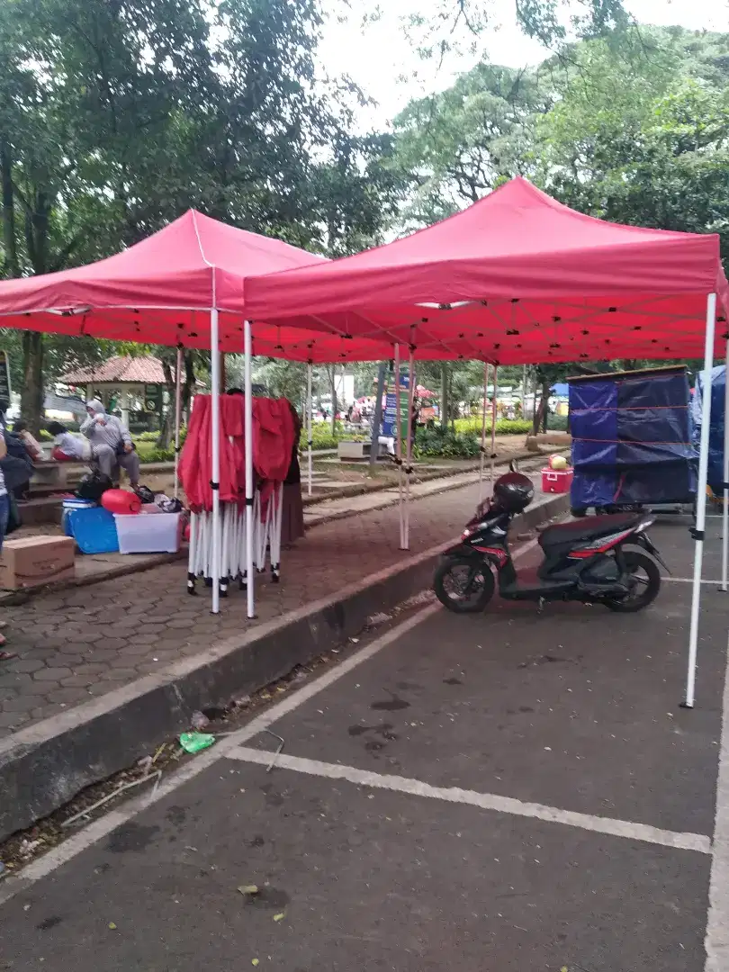 Tenda lipat baru