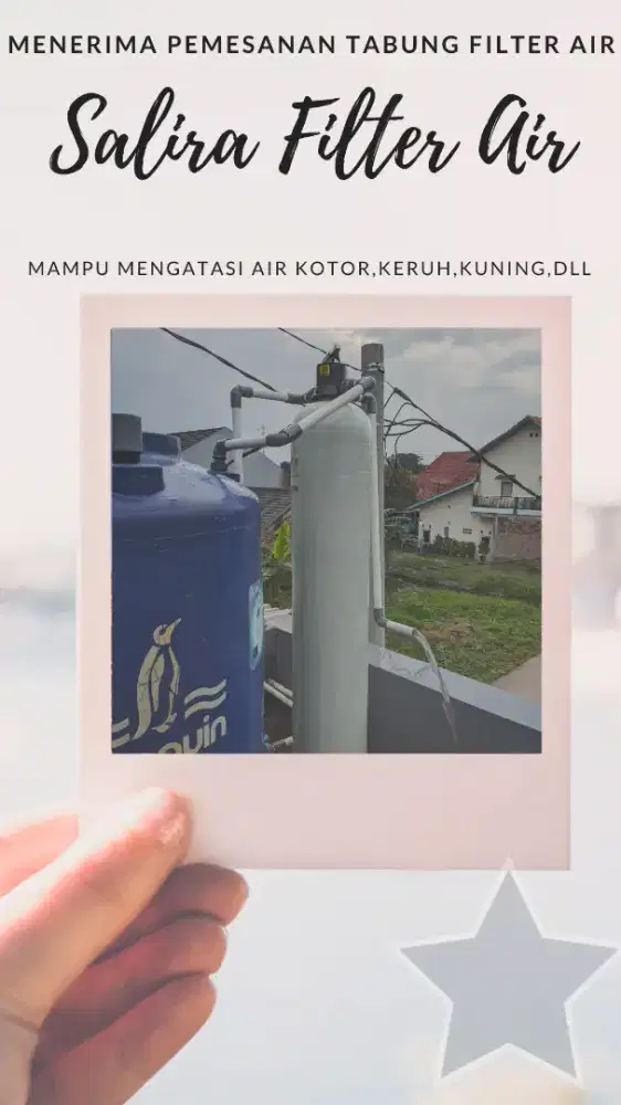 Filter fiber 10 inc saringan air kotor