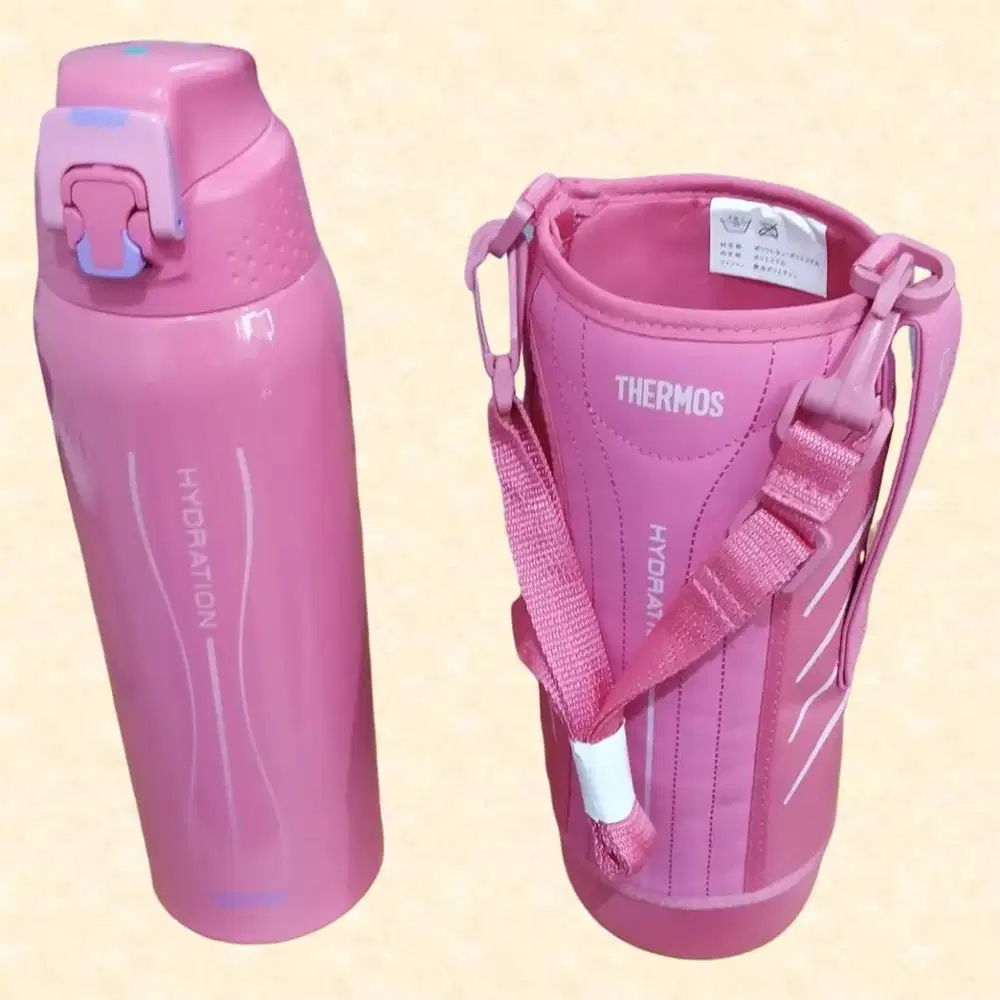 Thermos Vacuum Insulated Sports Bottle 1.5L Stainless(Ada Terkelupas)